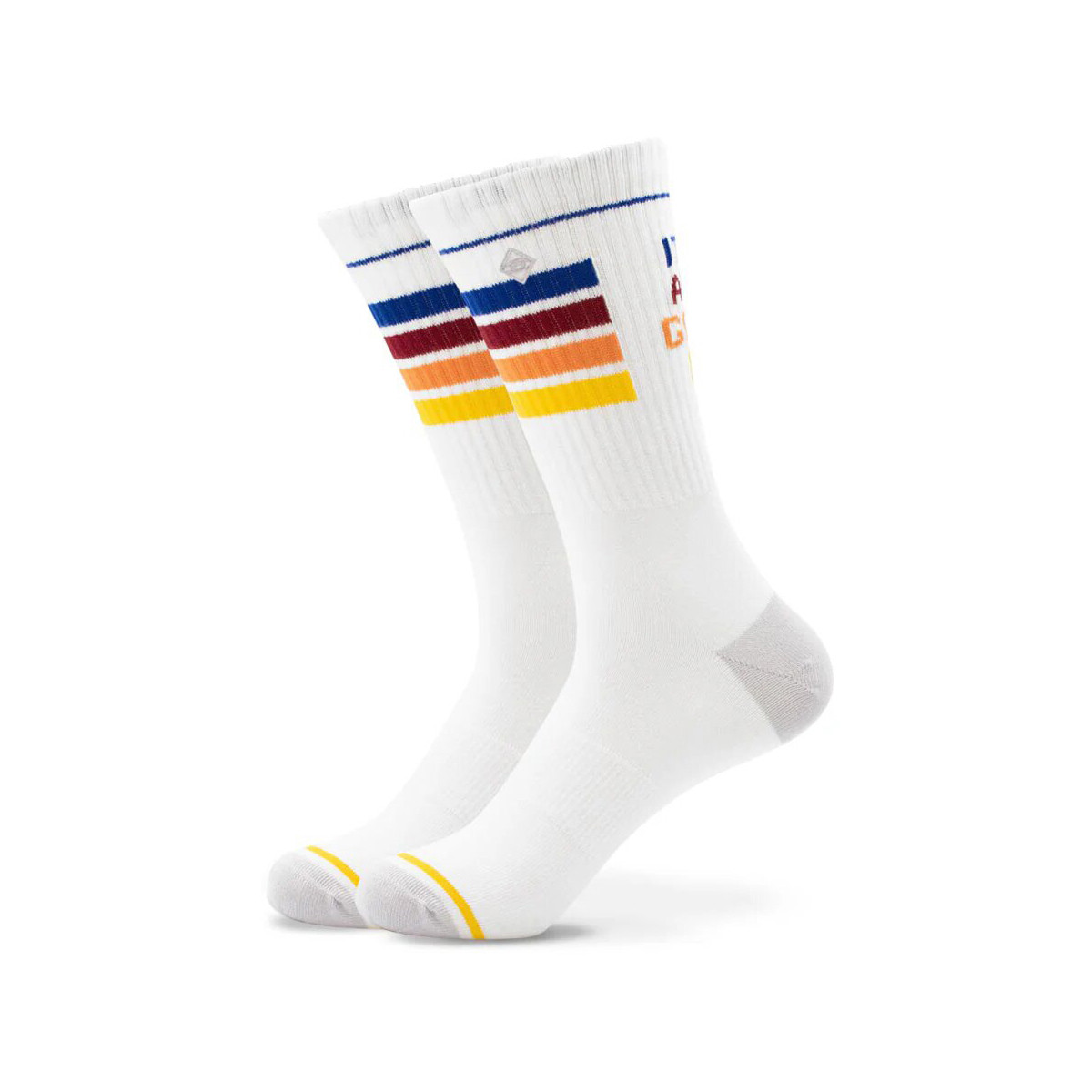 Chaussettes tennis bandes couleurs J.Clay - YouSocks